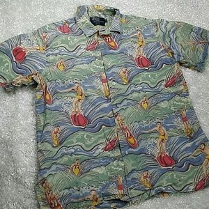 Vintage Mens Polo Ralph Lauren Button Down Shirt